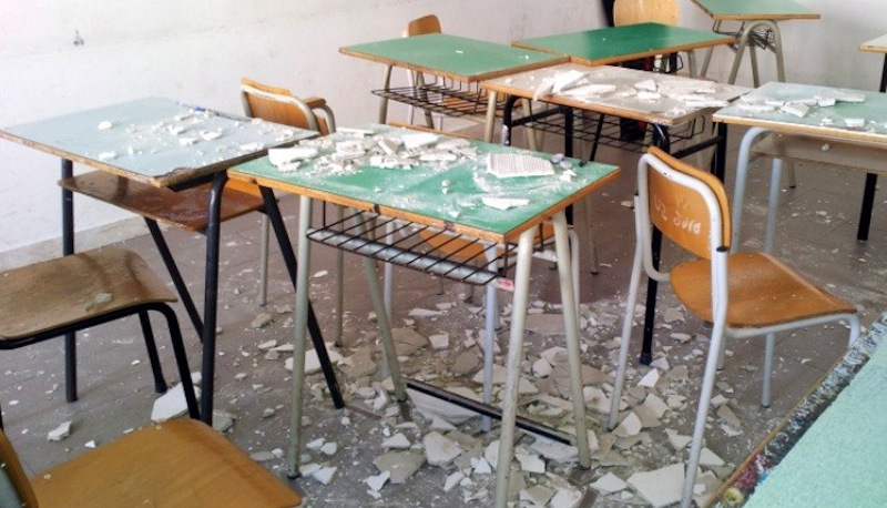 Scuola "pericolante": la metà degli edifici è a rischio