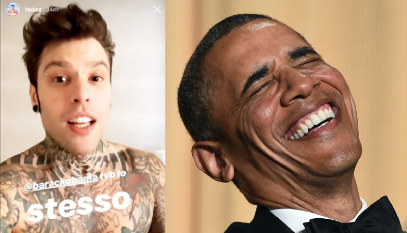 Fedez "scaricato" da Obama: gli chiede un selfie ma lui dice no