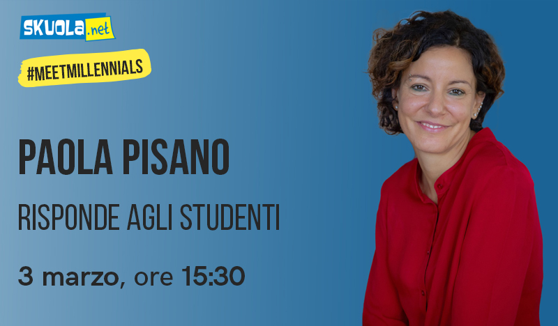 #MeetMillennials: il Ministro per l’Innovazione risponde agli studenti su Skuola.net