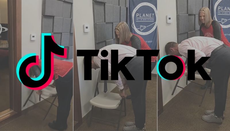 Chair challenge, la sfida social che vincono le ragazze