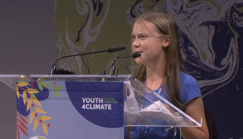 Cosa ha detto Greta Thunberg a Milano (oltre a bla bla bla)