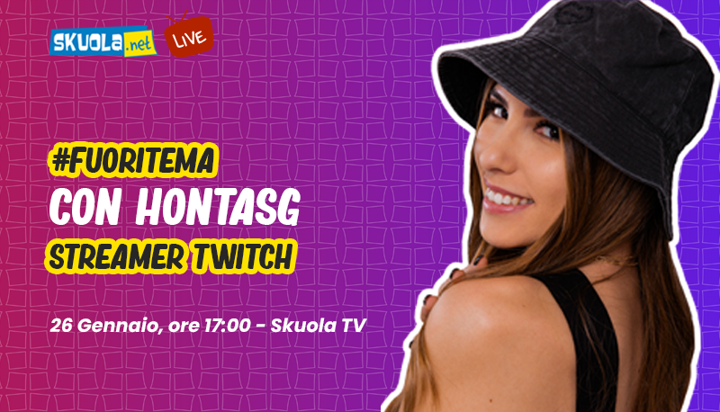 #FuoriTema con HontasG, streamer su Twitch – Live 26 gennaio ore 17:00
