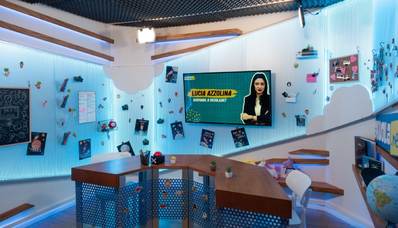 La Skuola TV si rinnova grazie agli studenti RUFA Flaminia Giacobello e Antonio Vulpiani
