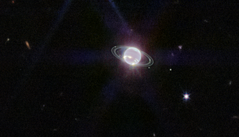 Le incredibili foto di Nettuno del James Webb Telescope