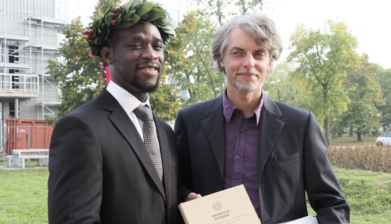 Gospel si laurea in Informatica: è il primo studente rifugiato con laurea magistrale all’università di Parma