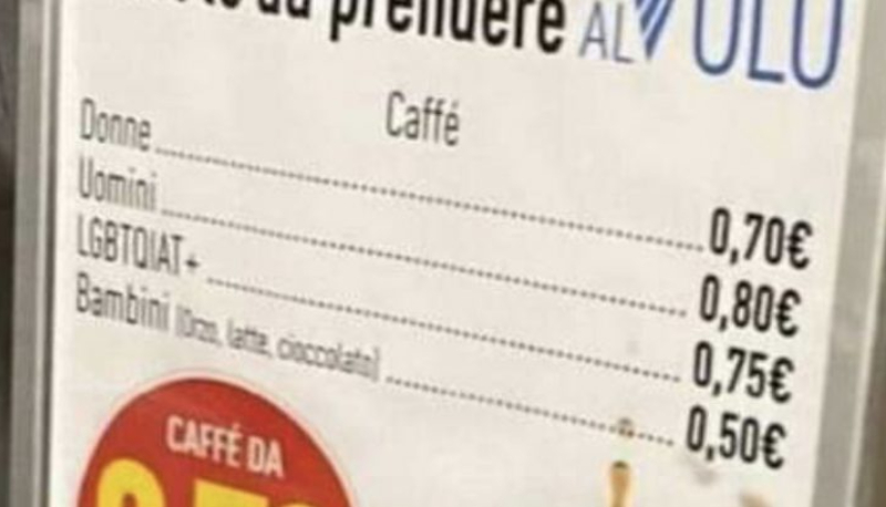 In un bar di Ragusa prezzi diversi per uomini, donne e LGBTQ+: scoppia la protesta