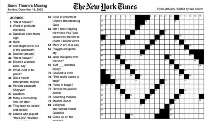 La storia del New York Times e della svastica nel cruciverba