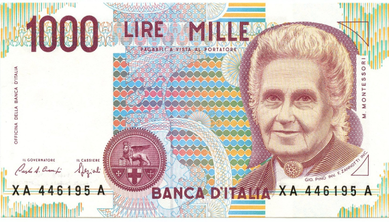 Hai conservato la banconota da 1000 lire? Oggi potrebbe valere centinaia di euro
