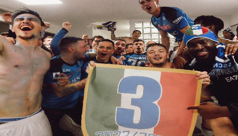 Il Napoli è per la terza volta campione d’Italia e vince lo scudetto 2023