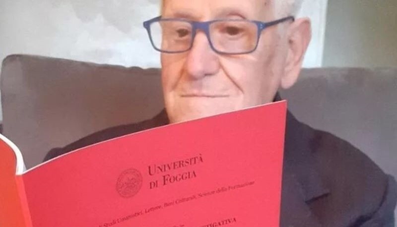 Leonardo Altobelli prende la 15esima laurea a 91 anni